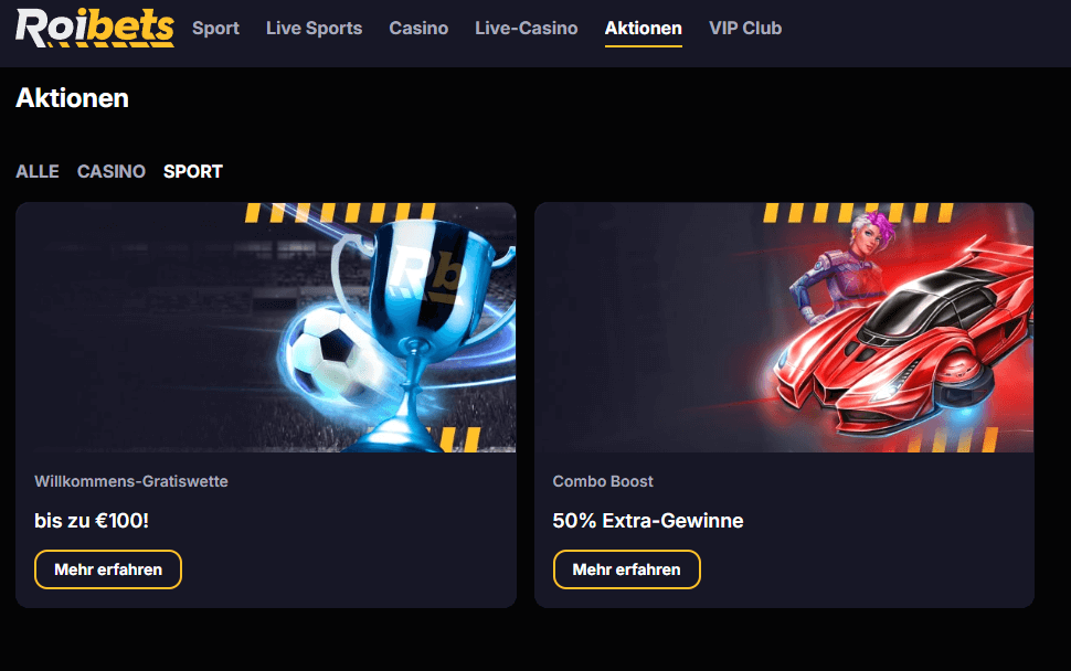 Roibets Bonus