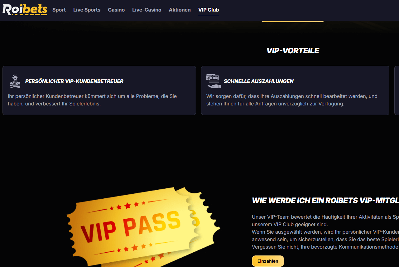 Roibets VIP-Programm